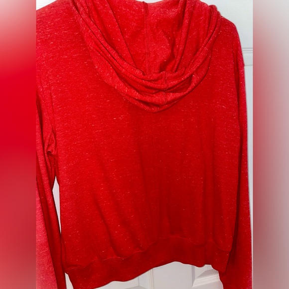 Nike Red Women's Lightweight Hoodie - Picture 3 of 3